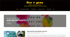 Desktop Screenshot of lisavgray.com